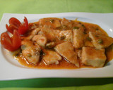 Foto del paso 3 de la receta: Emperador en salsa de tomate