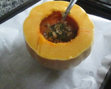 Foto del paso 4 de la receta: Calabaza rellena de pollo para dos