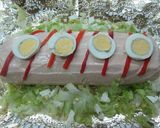Foto del paso 6 de la receta: Pionono relleno con crema de pavo y piña 