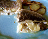Foto del paso 3 de la receta: Dorada rellena con brie y champiñones