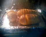 Foto del paso 1 de la receta: Patatas al horno en libro con salsa Cheddar
