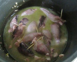 Foto del paso 6 de la receta: Calamares rellenos de atún en salsa de cava