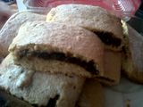 Masitas rellenas de ciruelas