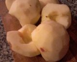 Foto del paso 1 de la receta: Panqueques de manzanas borrachas