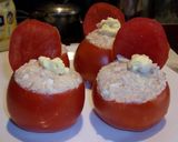 Foto del paso 1 de la receta: Tomates rellenos con arroz y atún