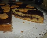 Foto del paso 6 de la receta: Pastel con mermelada de frutillas y chocolate San Valentín