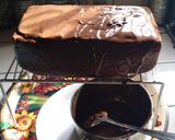 Foto del paso 9 de la receta: Panqué de chocolate con sorpresa de corazón