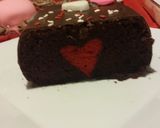 Foto del paso 11 de la receta: Panqué de chocolate con sorpresa de corazón