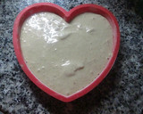 Foto del paso 4 de la receta: Corazón de bizcocho diet con puré de fresas