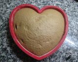 Foto del paso 5 de la receta: Corazón de bizcocho diet con puré de fresas