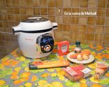 Foto del paso 1 de la receta Albóndigas con salsa de tomate y pasta