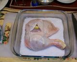 Foto del paso 1 de la receta: Trasero de pollo a la sal gruesa