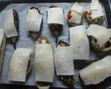 Foto del paso 5 de la receta: Berenjenas y calabacines rellenos con su pulpa