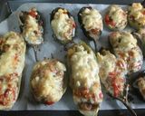 Foto del paso 6 de la receta: Berenjenas y calabacines rellenos con su pulpa