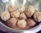 Foto del paso 1 de la receta: Albóndigas de pollo en salsa Thermomix