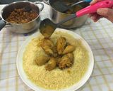 Foto del paso 6 de la receta Couscous con pollo y cebolla caramelizada