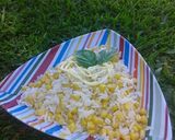 Foto del paso 3 de la receta: Ensalada de choclo, atún, arroz, rúcula y mayonesa