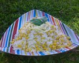 Foto del paso 5 de la receta: Ensalada de choclo, atún, arroz, rúcula y mayonesa