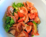 Foto del paso 2 de la receta: Ensalada de alubias y migas