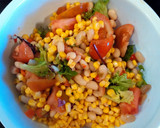 Foto del paso 3 de la receta: Ensalada de alubias y migas