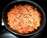 Foto del paso 3 de la receta: Caracolas de pasta con carne y queso