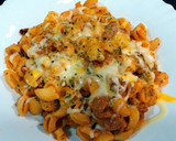 Foto del paso 8 de la receta: Caracolas de pasta con carne y queso