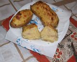 Foto del paso 11 de la receta: Papas rellenas con paleta y queso