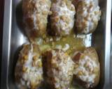 Foto del paso 6 de la receta Filetes de brotola a la crema de roquefort gratinados con papas rellenas