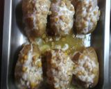 Foto del paso 6 de la receta: Filetes de brotola a la crema de roquefort gratinados con papas rellenas
