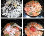 A picture of step 7 of Homemade Meatballs in Sauce with French Fries.