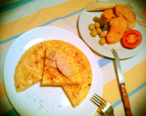 Foto del paso 5 de la receta: Tortilla de butifarra de huevo o de carnaval