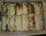 Foto del paso 13 de la receta: Crepes rellenos con verduras y pollo