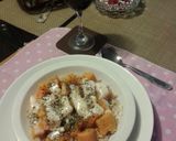 Foto del paso 1 de la receta: Calabaza con queso y orégano