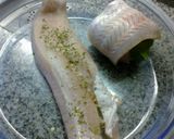 Foto del paso 1 de la receta: Filetes enrollados de merluza al micro o en vaporiera