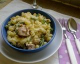Foto del paso 1 de la receta: Pasta con atún y chauchas con variantes