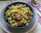 Foto del paso 2 de la receta: Pasta con atún y chauchas con variantes