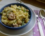 Foto del paso 3 de la receta: Pasta con atún y chauchas con variantes