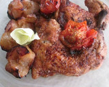 Foto del paso 4 de la receta: Traseros de pollo con tomates y manzanas