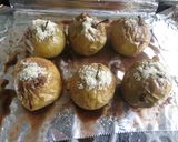 Foto del paso 4 de la receta: Manzanas con sirope de chocolate y almendras molidas