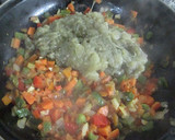 Foto del paso 4 de la receta: Berenjenas rellenas con verduras y ricotta