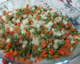 Foto del paso 1 de la receta: Ensaladilla con pechuga de pavo y mayonesa al limón