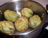 Foto del paso 2 de la receta: Calabacines y alcachofas crujientes
