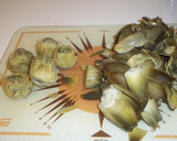 Foto del paso 3 de la receta: Calabacines y alcachofas crujientes