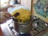 Macarrones con sofrito de verduras