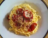 Foto del paso 3 de la receta: Espaguetis Ricotta Tomates Secos en Aceite y Oregano