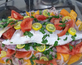 Foto del paso 4 de la receta: Pescado al horno con verduras