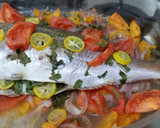 Foto del paso 5 de la receta: Pescado al horno con verduras