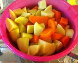 Foto del paso 1 de la receta Crema de papas y calabaza