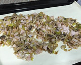 Foto del paso 4 de la receta: Empanada de puerros, champiñones y jamón