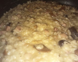 Foto del paso 5 de la receta: Risotto funghi con dados de beacon